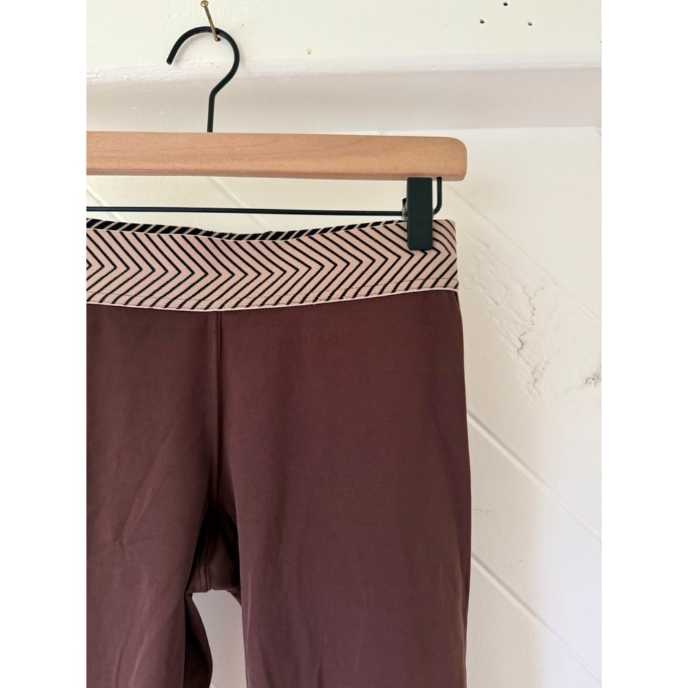 Olympia Activewear brown 3/4 length legging